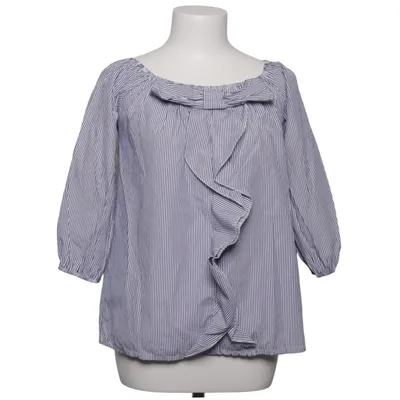 Blouse (Bleu, Blanc) de The Hackbarth's Coton, Polyester