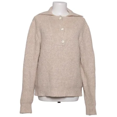 Sweater (Beige) from Masscob Alpaca wool, Merino wool, Polyamide
