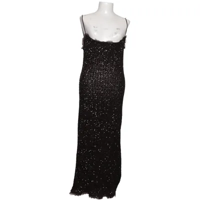 Aftonklänning (Brun) från Zara Elastan, Polyester