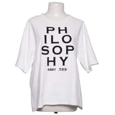 T-shirt (Hvid) fra Philosophy di Lorenzo Serafini Bomuld