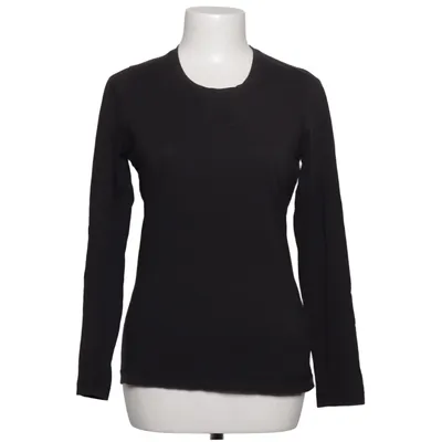Long sleeve T-shirt (Black) from Basic Style Cotton, Elastane