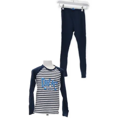 Pyjamas (Blå, Vit) från Alive Bomull