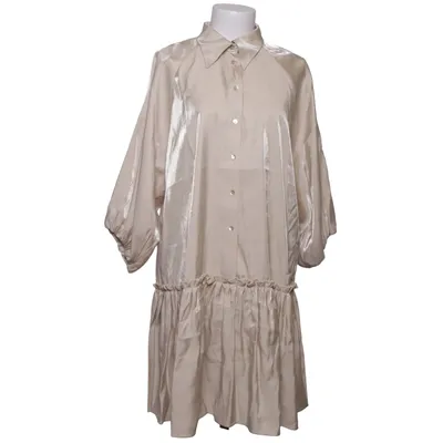 Skjortklänning (Beige) från Ichi Polyester, Viskos