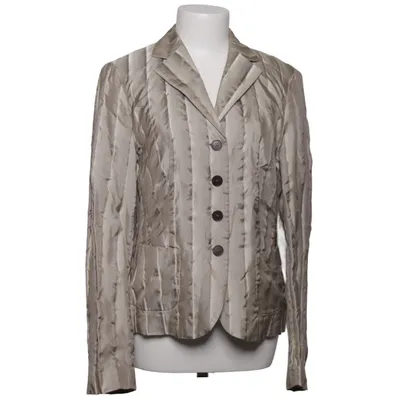 Blazer (Beige) from Joseph Janard Acetate, Silk, Viscose