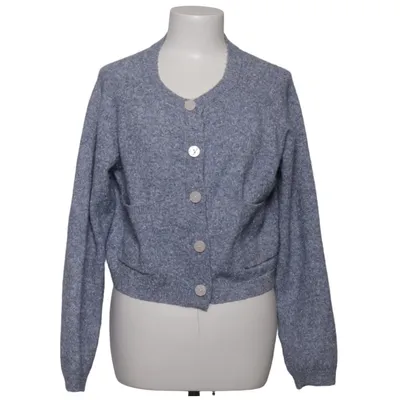 Cardigan (Bleu) de Mulaya Acrylique, Élasthane, Polyester