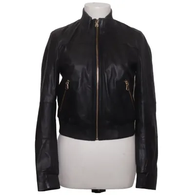 Lederjacke (Schwarz) von Twin Set Simona Barbieri