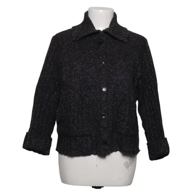 Cardigan (White, Black) from Faber Acrylic, Merino wool, Nylon, Polyester