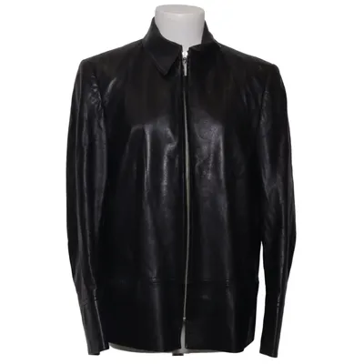 Leather jacket (Black) from Oui Set Acetate, Leather