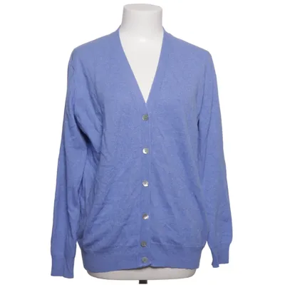 Cardigan (Blue) from Cashmere Cashmere, Polyamide, Silk, Viscose, Wool
