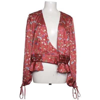Blouse portefeuille (Rouge, Multicolore) de Keepsake Élasthane, Polyester