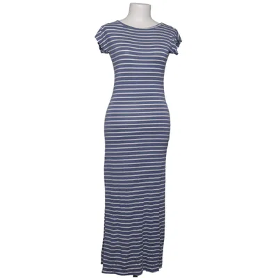 Maxi dress (Blue, White) from ADA Fashion Elastane, Viscose