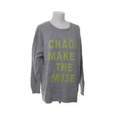 Pull-over (Gris, Jaune) de Oui Polyamide, Viscose, Laine