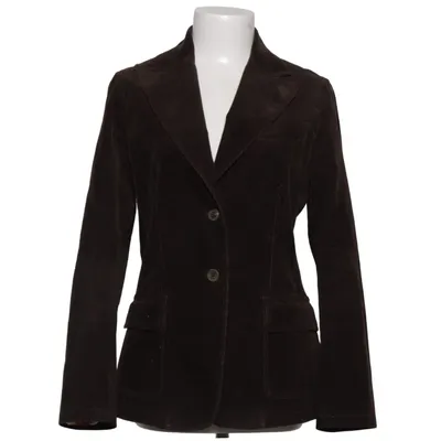 Blazer (Brown) from Guy Rover Cotton, Elastane, Polyester