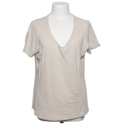 T-shirt (Beige) von Juvia Baumwolle, Viskose
