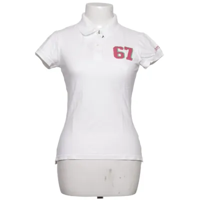 Poloshirt (Wit) van Ralph Lauren Katoen, Elastaan