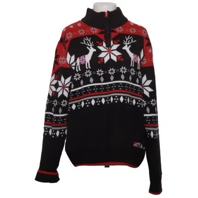 Kersttrui (Zwart, Rood, Wit) van Nebulus Acryl, Polyester