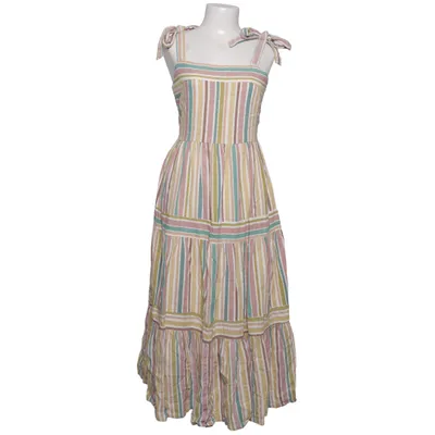 Robe longue (Rose, Vert, Jaune, Multicolore) de L.O.V Coton, Lin, Lyocell, Viscose