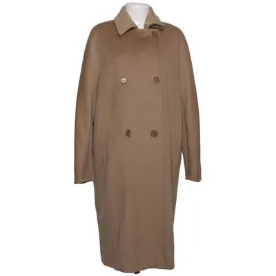 Coat (Beige) from MaxMara Wool