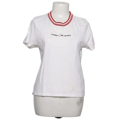 T-shirt (Vit, Röd) från Tommy Hilfiger Jeans Bomull
