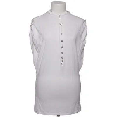 Hood dress (White) from Aem'Kei Elastane, Viscose
