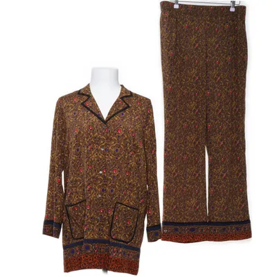 Pyjamas (Brun, Flerfärgad) från Julie Fagerholt Silke