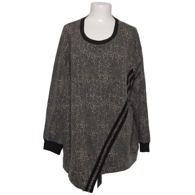 Sweatshirt (Gray, Beige) from Avenue Cotton, Polyester