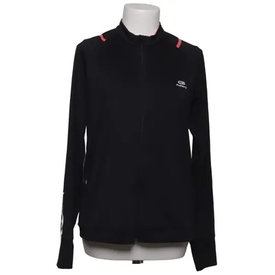 Träningsjacka (Svart, Röd) från Decathlon Elastan, Polyester