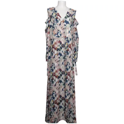 Kjole (Flerfarvet) fra Lost Ink Elastan, Polyester