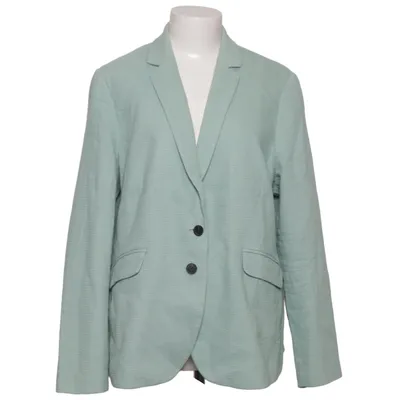 Blazer (Grün) von Next Tailoring Baumwolle, Elasthan, Leinen, Polyester, Viskose