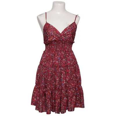 Dress (Red, Multicolored) from Pronto Moda Elastane, Polyester
