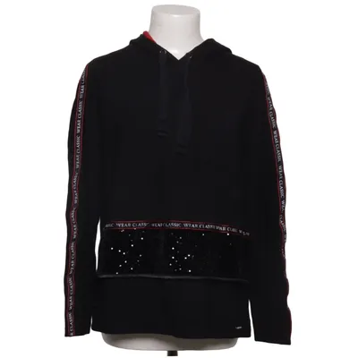 Hoodie (Black, Red) from Sani Blu Elastane, Polyamide, Polyester, Viscose