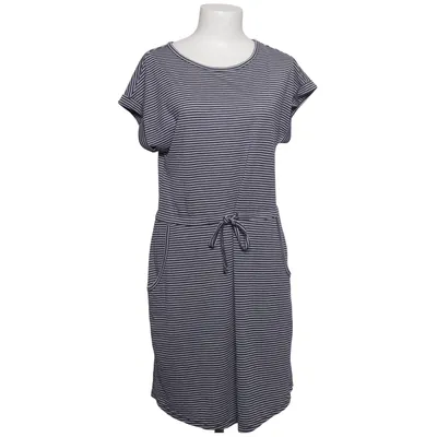 Dress (Blue, White) from Nature Trail Polyester, Viscose