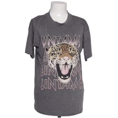 T-shirt (Grå, Flerfarvet) fra Pretty Body Elastan, Viscose
