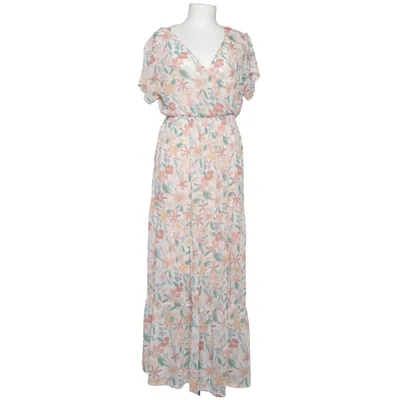Maxikjole (Hvid, Pink, Grøn) fra Amaze Elastan, Polyester, Viscose
