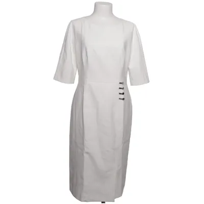 Klänning (Vit) från Boss Bomull, Kupro, Elastan, Polyester, Viskos