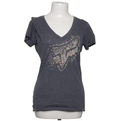 T-shirt (Gray, Multicolored) from Fox Cotton, Polyester