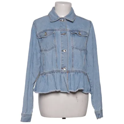 Denim jacket (Blue) from Stradivarius Cotton