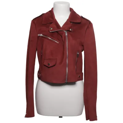 Bikerjakke (Rød) fra ONLY Polyester
