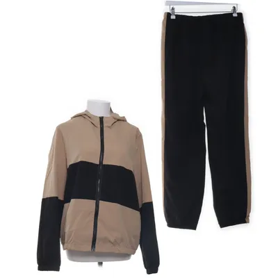 Träningsset (Svart, Beige) från Shein Polyester