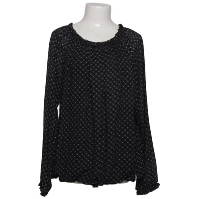Bluse (Sort, Hvid) fra Roadsign Polyester, Viscose