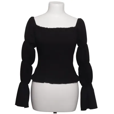 Bluse (Sort) fra New Look Elastan, Polyester