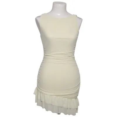 Kjole (Gul) fra White Fox Elastan, Polyester