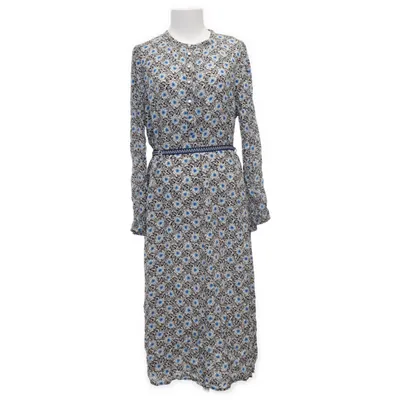 Långklänning (Blå, Svart, Vit, Flerfärgad) från Moliin Copenhagen Polyester, Viskos