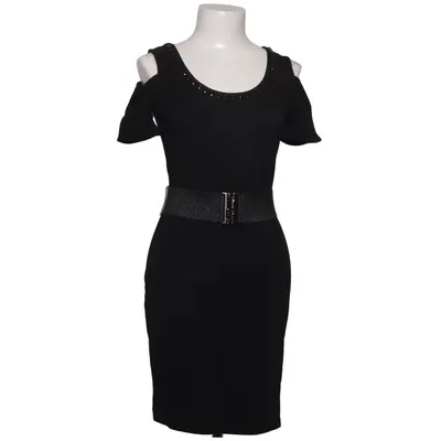 Jurk (Zwart) van 2 Elles Collection Katoen, Elastaan, Polyester