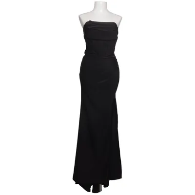 Aftonklänning (Svart) från Shein Elastan, Polyester