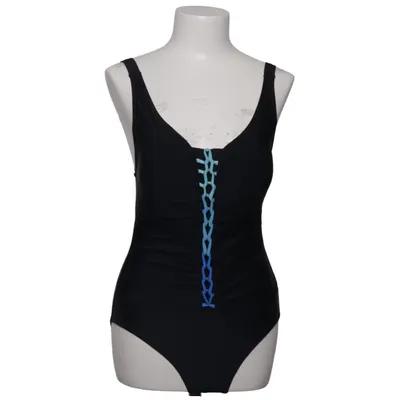 Swimsuit (Black, Blue) from Desire Elastane, Polyamide