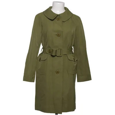 Trench coat (Green) from Sônia Bogner Cotton, Cupro, Polyester