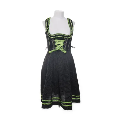 Dirndl (Black, Green, Pink) from Edel Heiss Cotton, Polyester