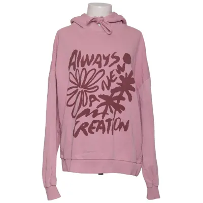 Sweat à capuche (Rose) de Pull & Bear Coton, Élasthane