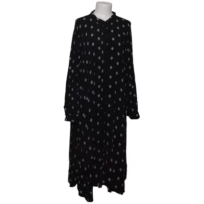 Kjole (Sort, Hvid) fra Northern Light Collection Viscose